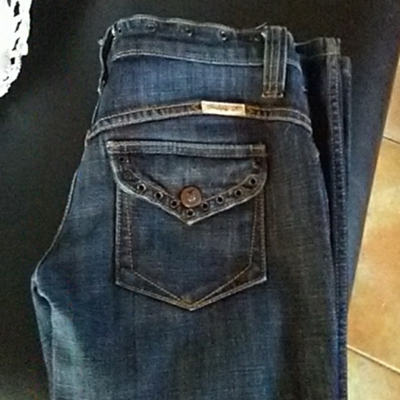 FRANKIE B. EUC SZ 6X34 WIDE LEG JEANS - Picture 5 of 5